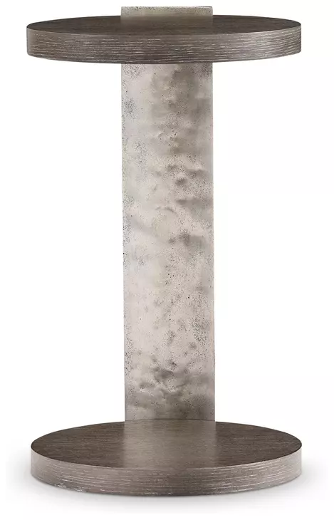 Prado Porcini And Bright Graphite Accent Table