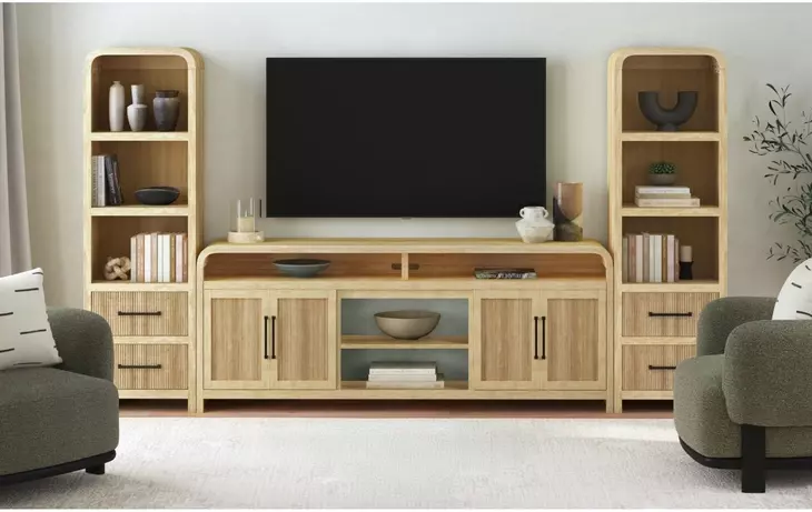 Woodridge Natural 82" TV Stand