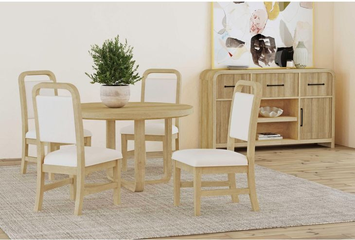 Woodridge Natural 48" Round Dining Table