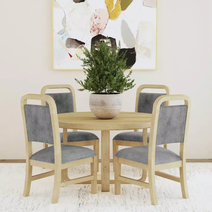Woodridge Natural 48" Round Dining Table