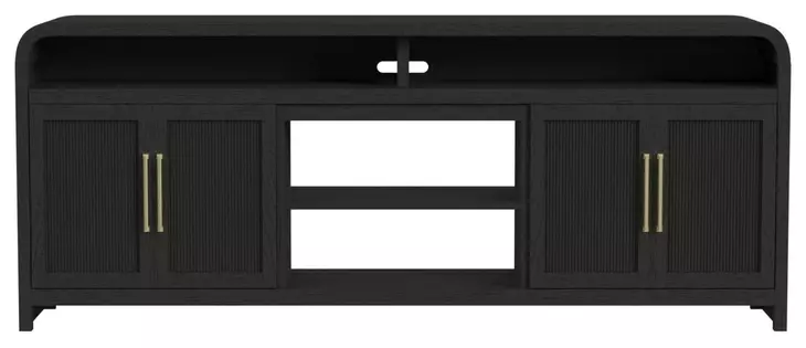 Woodridge Black 82" TV Stand