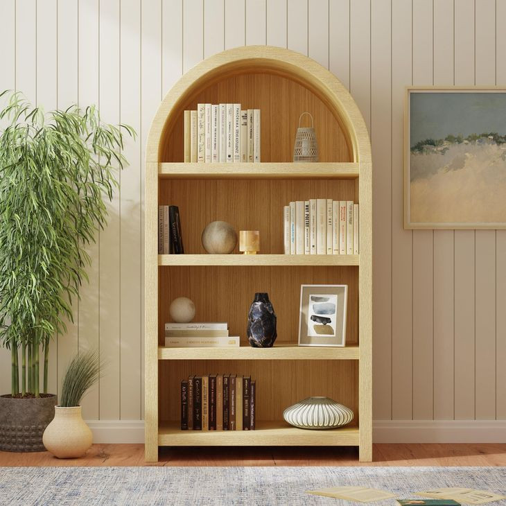 Woodridge Natural Open Bookcase