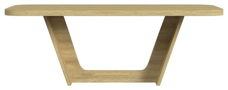 Woodridge Natural 90" Rectangular Dining Table