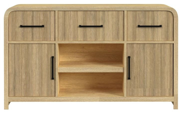 Woodridge Natural 2 Door Server