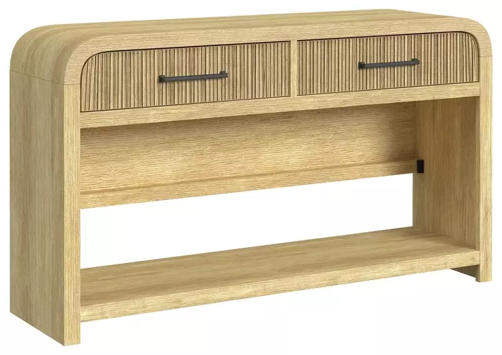 Woodridge Natural Rectangular Sofa Table