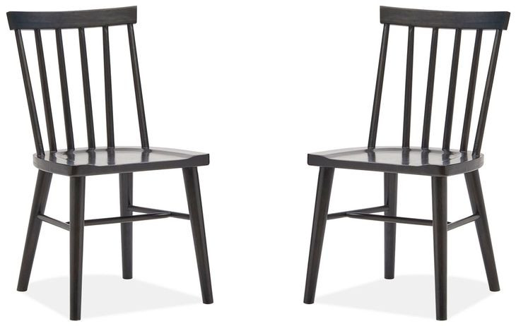 Fernholt Coffee Bean Side Chair Set of 2