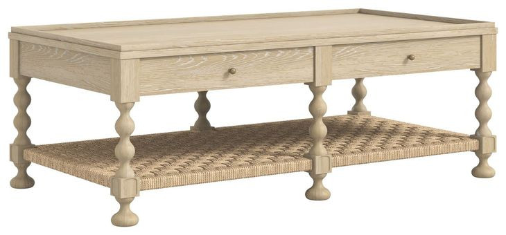 Haven Sun Oak Rectangular Cocktail Table