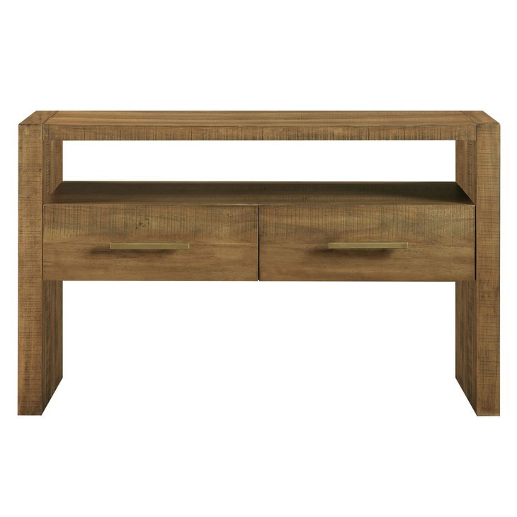 Garland Brown Rectangular Sofa Table
