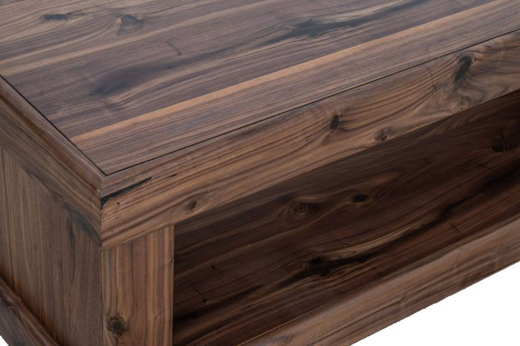 Sequoia Walnut Accent Storage Bench