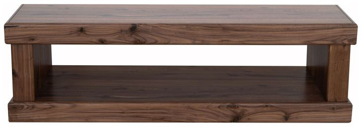 Sequoia Walnut Accent Storage Bench