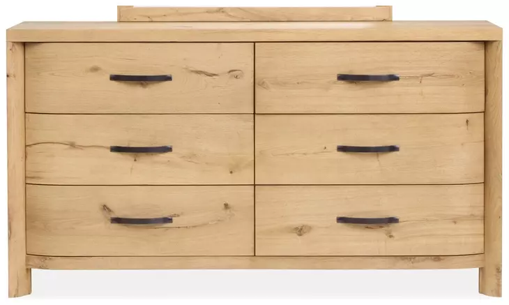 Laramie Honey Wheat 6 Drawer Dresser