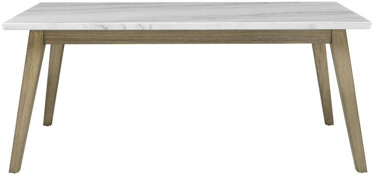 Vida Brown 72" Rectangular Dining Table