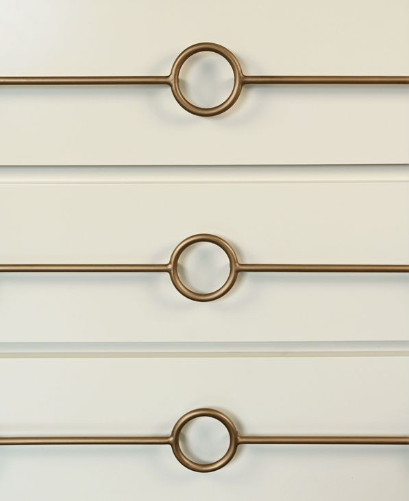 Roderick Antique White 3 Drawer Chest