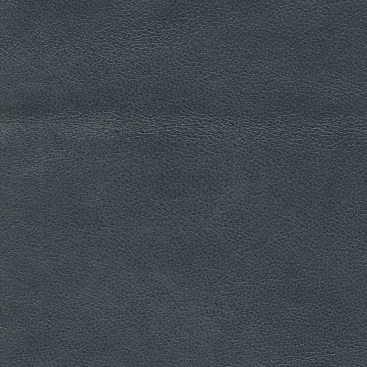 Ashland Roma Bluegray Leather Push Thru The Arms Recliner