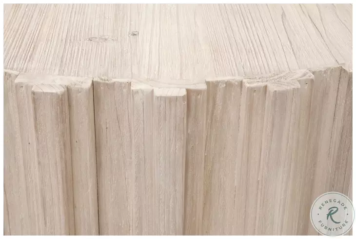 Roma White Wash Pine Coffee Table
