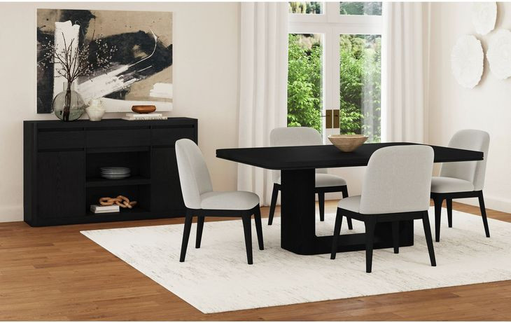 Camelot Black Dining Room Set