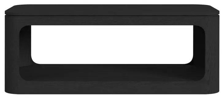 Camelot Black Rectangular Coffee Table