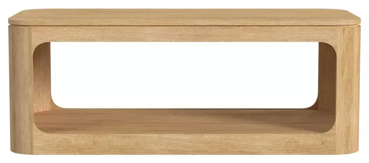 Camelot Natural Rectangular Coffee Table
