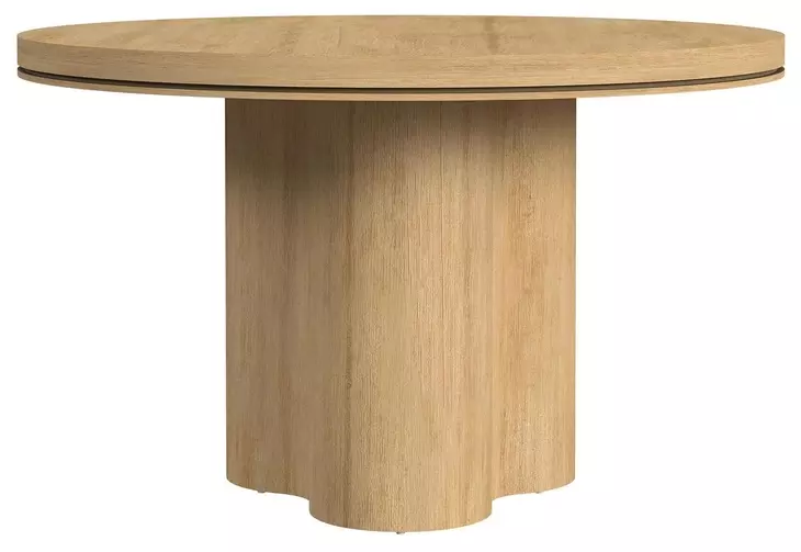 Camelot Natural 48" Round Dining Table