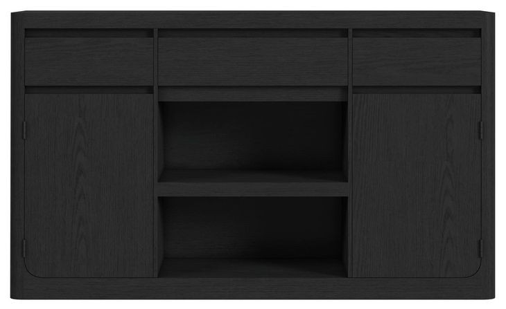 Camelot Black 2 Door Server