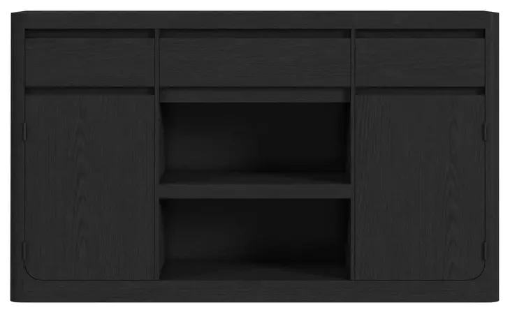Camelot Black 2 Door Server
