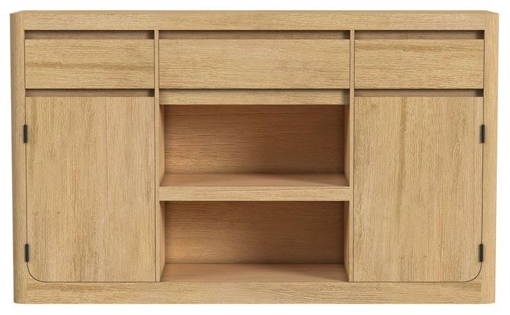 Camelot Natural 2 Door Server