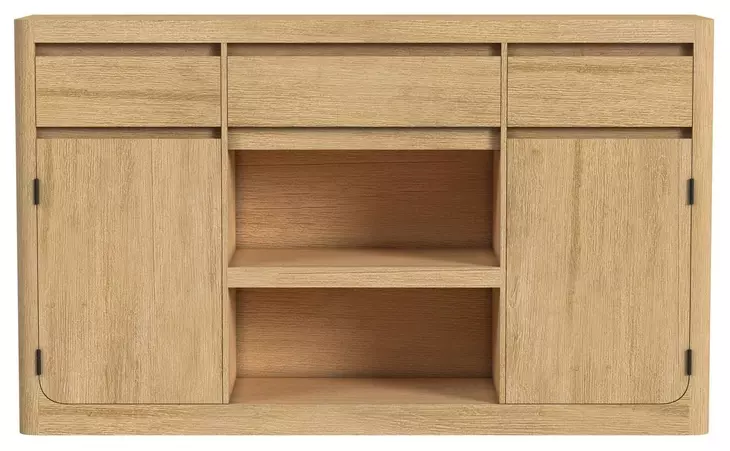 Camelot Natural 2 Door Server