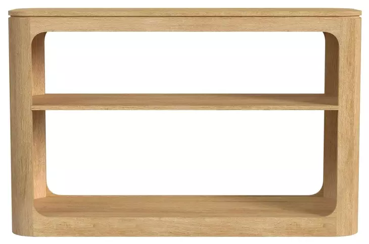 Camelot Natural Rectangular Sofa Table