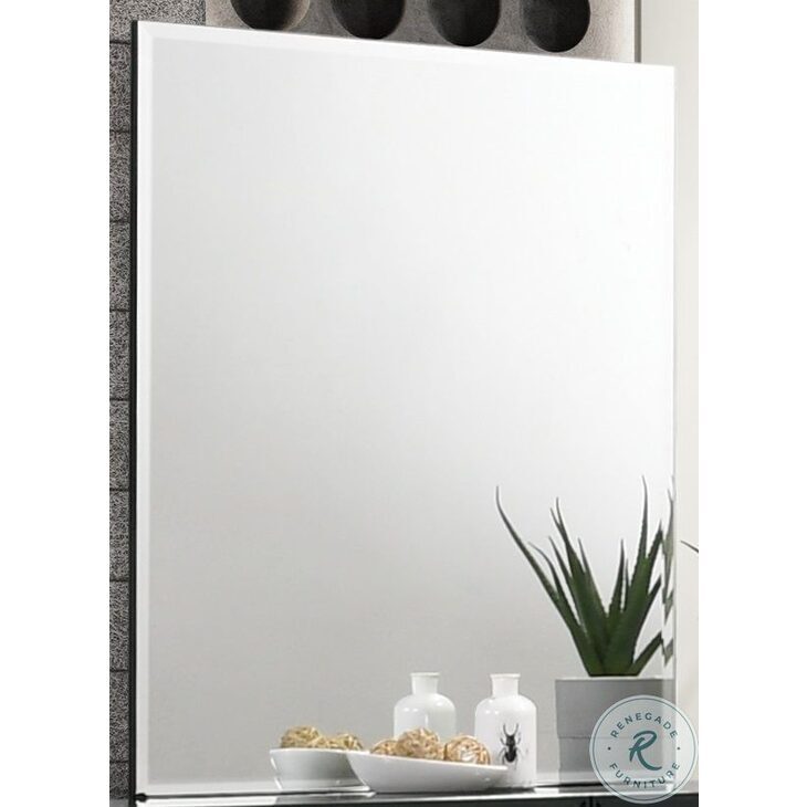 Rosette Black Dresser And Mirror From JNM Coleman Furniture