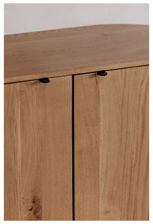 Theo Natural 2 Door Cabinet