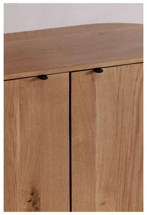 Theo Natural 2 Door Cabinet