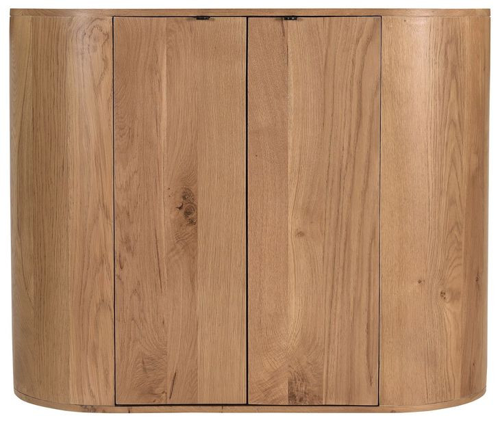 Theo Natural 2 Door Cabinet