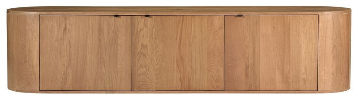Theo Natural 80" TV Stand