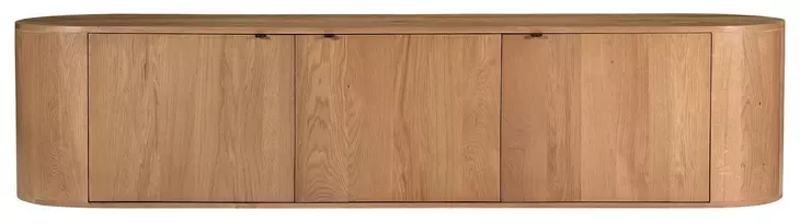 Theo Natural 80" TV Stand