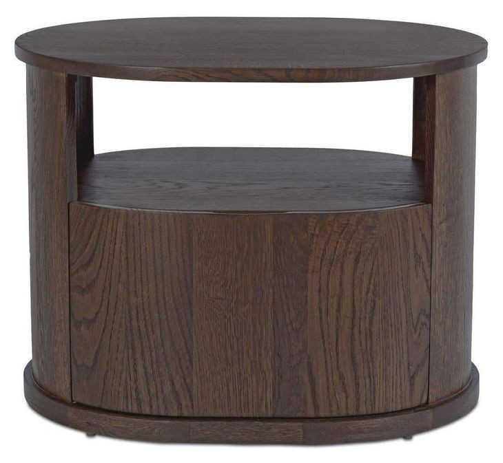 Tommy Dark Brown 1 Drawer Nightstand