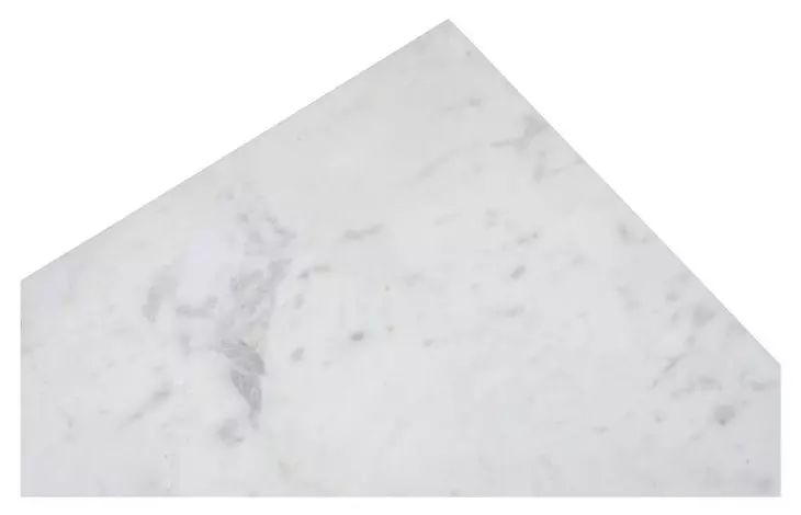 Nadine Cream 2 Door Marble Top Sideboard
