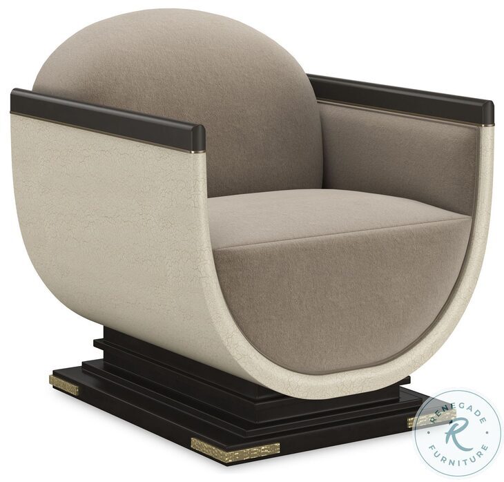 Helena Mushroom Velvet Chair From Caracole Coleman Furniture