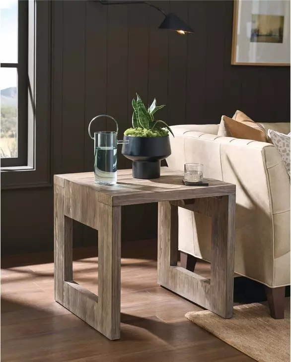 Abode Boulder Square End Table