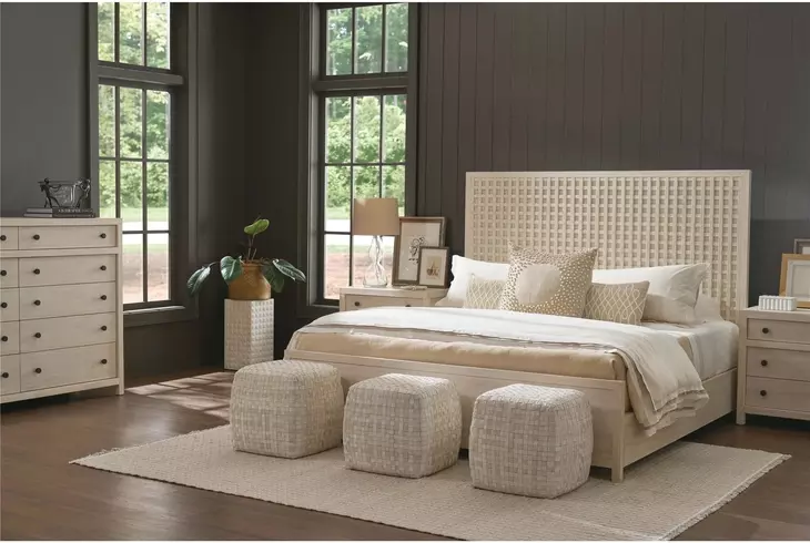 Abode River Rock King Panel Bed