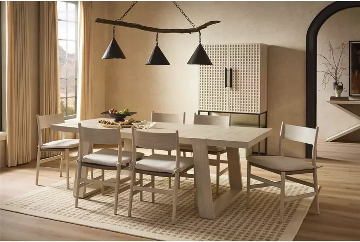 Abode River Rock Extendable Dining Room Set