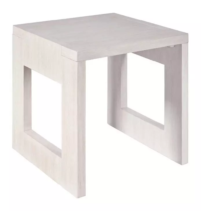 Abode River Rock Square End Table