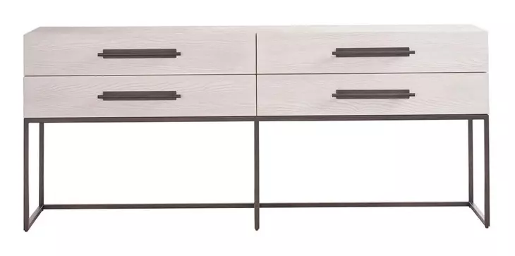 Abode River Rock and Gray Rectangular Console Table