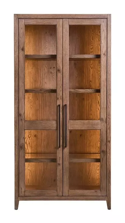 Griffith Park Sienna 2 Door Display Cabinet with LED