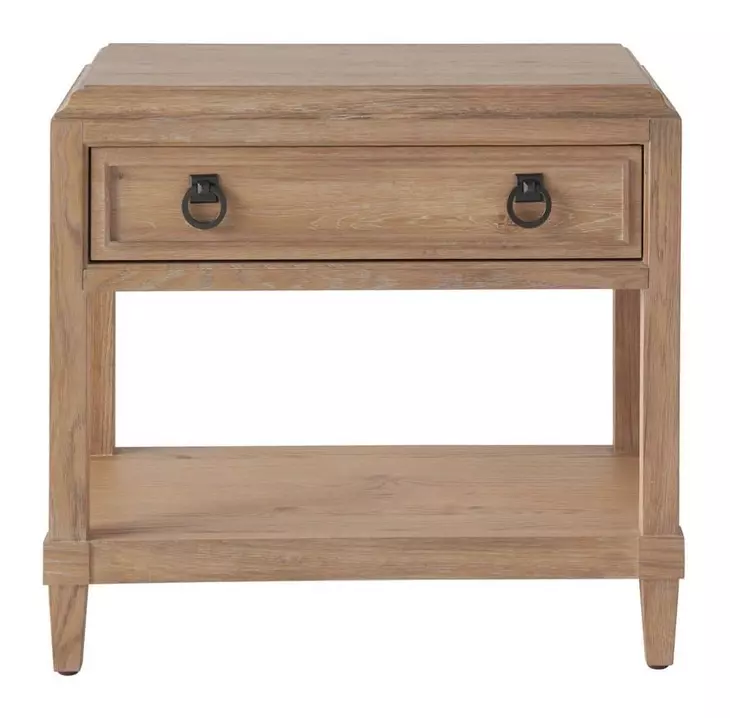 Griffith Park Canyon 1 Drawer Open Nightstand with USB Charging