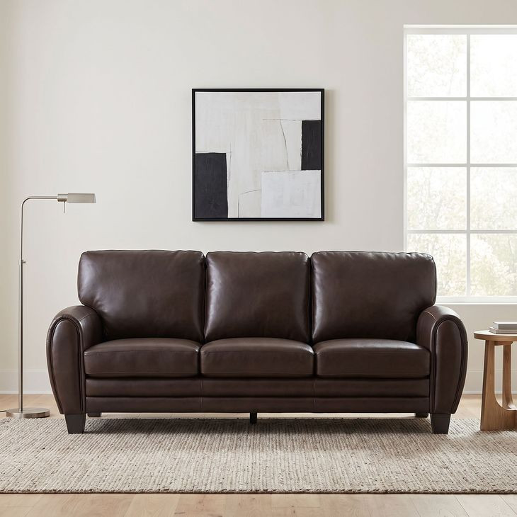 Rubin Dark Brown 85" Sofa