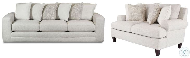 Hogan Cotton Track Arms Living Room Set