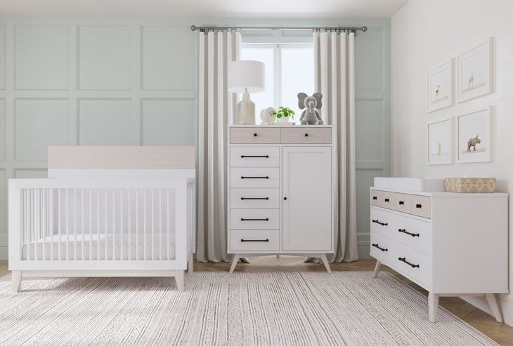 Rowan Ash Linen 6 Drawer Dresser