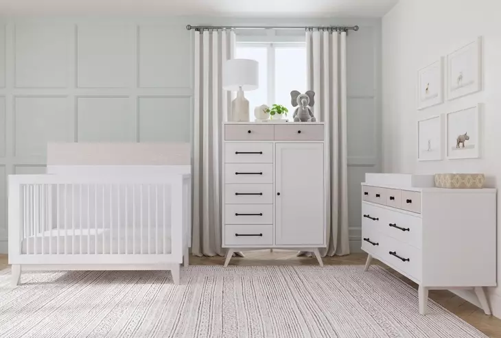 Rowan Ash Linen 6 Drawer Dresser