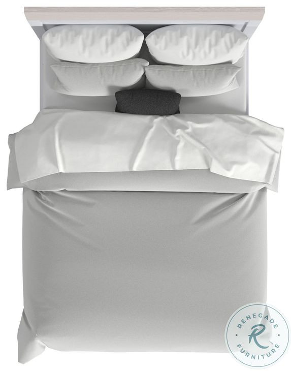 Rowan Ash Linen Full Bed with Storage