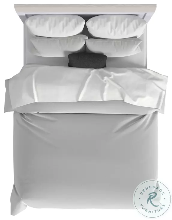 Rowan Ash Linen Full Bed with Storage